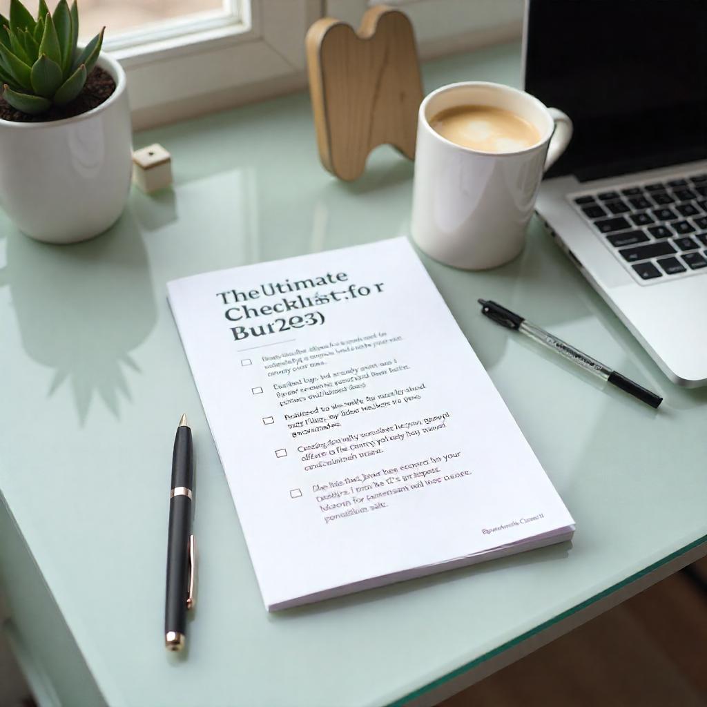 The Ultimate Checklist for Starting a Business in 2025